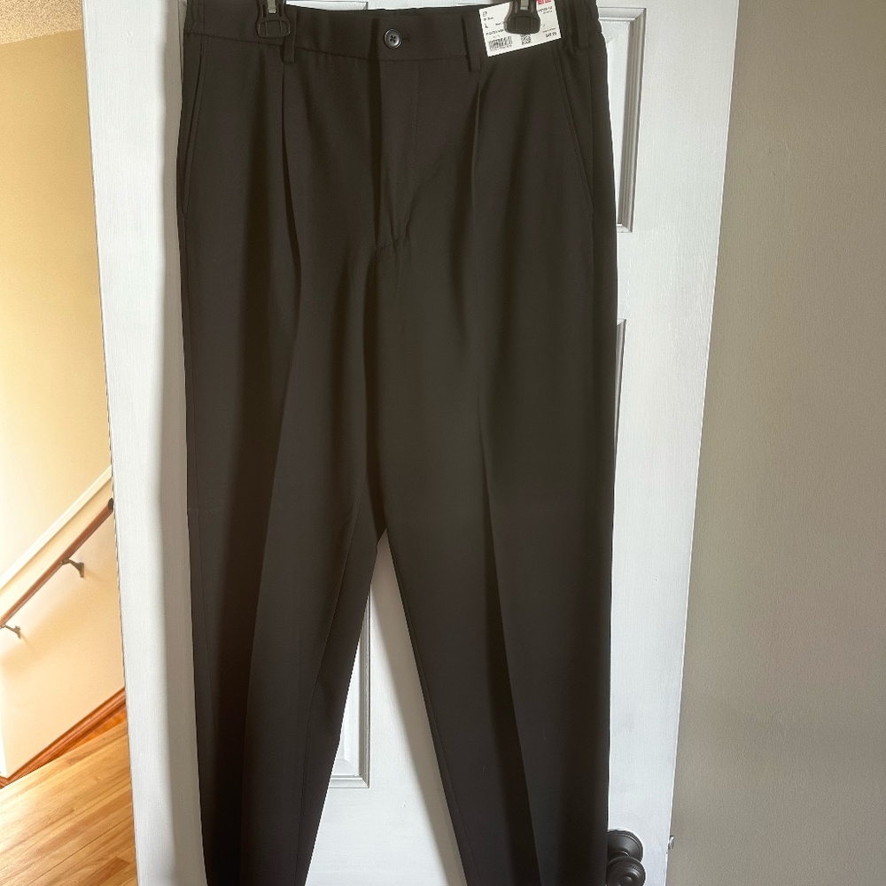 Uniqlo Pleated Wide Pants